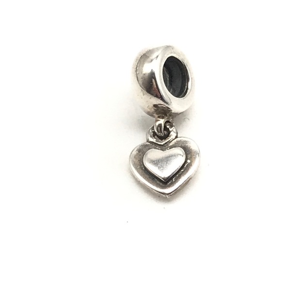 Pandora Heart Dangle Charm - Picture 1 of 5